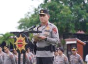 1 SSK Brimob NTB Kembali dari BKO Polda Aceh, Wakapolda Pimpin Upacara Penyambutan