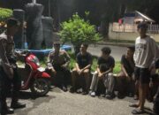 Personel Sat Samapta Polres Bima Kota Patroli Dialogis, Antisipasi Tawuran dan Perang Petasan