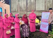 Berbuat Dengan Hati, Polsek Soromandi dan Bhayangkari Bagikan Takjil dan Salurkan Bantuan Sembako Bagi Warga Kurang Mampu