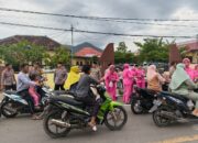 Pererat Silaturahmi di Bulan Ramadhan, Polsek Kempo dan Bhayangkari Turun Berbagi Takjil