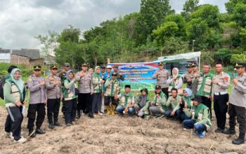 Polres Bima Kabupaten Mengikuti Penanamann Jagung Serentak Kuartal 1 Tahun 2026