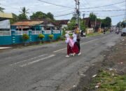 Pastikan Keselamatan Pelajar, Personel Polsek Utan Laksanakan Strong Point Pagi di SDN 4 Utan