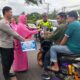 Wujud Kedekatan Polri dan Masyarakat, Polsek KP3 Bandara SMS Bagikan Ratusan Paket Takjil Berbuka Puasa