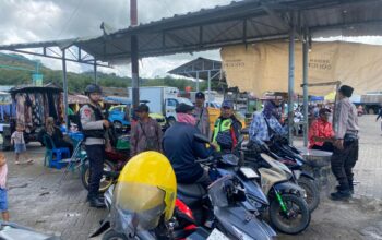 **Personel Pos PAM Maluk Intensifkan Patroli Jelang Idul Fitri 2026**