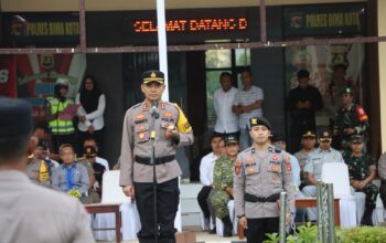 Kapolres Bima Kota Pimpin Apel Gelar Pasukan Pengamanan Malam Takbiran dan Idul Fitri 1447 Hijriah
