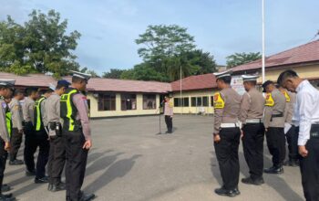 Pastikan Keamanan Wisatawan, Polres Dompu Gelar Patroli Intensif di Tiga Pantai