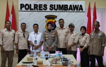 Kapolres Sumbawa Pimpin Rapat Strategis Ketahanan Pangan 2026 Bersama Bulog dan Tani Merdeka