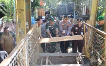 Kapolres Bima Kota Hadiri Ground Breaking Pembangunan Jembatan Garuda Tahap III dan IV