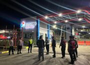 Personel Gabungan Polres Bima Kota Laksanakan Patroli KRYD, Ciptakan Rasa Aman di Malam Minggu