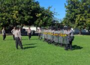 Polres Sumbawa Barat Gelar Latihan Dalmas, Tingkatkan Kesiapsiagaan Personel
