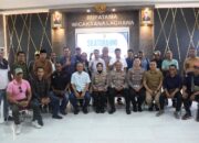 Kapolres Sumbawa Gelar Silaturahmi Bersama Puluhan Ketua LSM se-Kabupaten Sumbawa