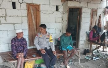 Bhabinkamtibmas Polres Bima Kota Sambangi Warga Binaan, Sampaikan Pesan Kamtibmas