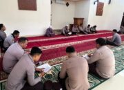 Binrohtal Rutin, Personel Polres Bima Kota Tingkatkan Keimanan dan Ketakwaan
