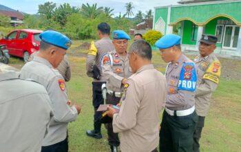 Perkuat Kedisiplinan Internal, Si Propam Polres Sumbawa Gelar Gaktibplin di Lima Polsek Jajaran