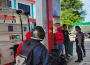 Samapta Polres Lombok Barat Kenalkan KEMOS 110 di Objek Vital