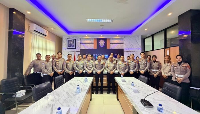 Bahas Kampung Tertib Lalu Lintas, Ditlantas Polda NTB Gelar Audiensi Bersama Korlantas Polri