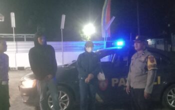 Ciptakan Rasa Aman di Malam Hari, Polsek Rhee Intensifkan Patroli Blue Light dan KRYD