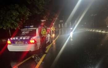 Patroli Satlantas Polres Lombok Barat di Jalur BIL 1