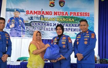 Sambang Nusa Presisi, Polairud Perkuat Kesadaran Hukum Masyarakat Pesisir di Pulau Terluar Sumbawa