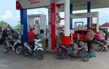 BBM Non-Subsidi Naik, Polsek Labuapi Gerak Cepat Pantau Stok di SPBU Demi Keamanan Warga
