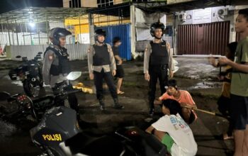 Waspada Kriminalitas Malam Hari, Polres Lombok Barat Perketat Patroli Presisi di Kawasan Gerung