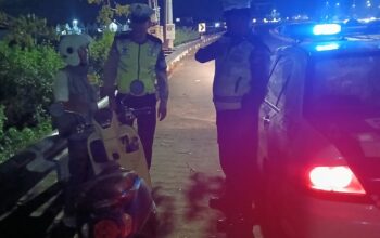 Patroli Malam Polres Lombok Barat Antisipasi Kriminalitas 3C