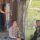 Bhabinkamtibmas Polres Bima Kota Sambang Warga, Sosialisasikan Layanan Darurat 110