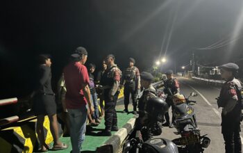 Patroli Perintis Presisi, Sat Samapta Polres Dompu Ciptakan Situasi Kamtibmas Kondusif di Wilayah Kota