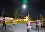 Perketat Keamanan Pemukiman, Sat Samapta Polres Lombok Barat Gelar Patroli Preventif di Banyumulek