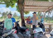Bhabinkamtibmas Desa Wanasaba Sosialisasikan Program Ketahanan Pangan dan Imbau Warga Waspada Perubahan Cuaca