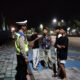 Satlantas Polres Lombok Barat Kepung Jalur Rawan, Pastikan Malam Masyarakat Aman dari Kriminalitas