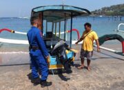 Polairud Polres Lombok Barat Amankan Pantai Senggigi