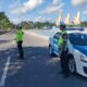 Satlantas Polres Lombok Barat Patroli di Soekarno Hatta