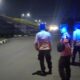 Patroli Blue Light Polsek Kuripan di Jalur Bypass BIL