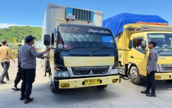 Polsek Kawasan Pelabuhan Lembar Perketat Pintu Masuk NTB