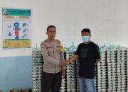 Sukseskan Program Prioritas Presiden RI, Bhabinkamtibmas Polsek Bolo Polres Bima Kabupaten Monitoring SPPG