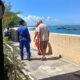 Sat Polairud Polres Lombok Barat Jaga Pantai Senggigi