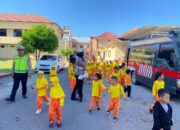 Polres Sumbawa Sambut Kunjungan Edukasi PAUD dan TKIT Yayasan Arfana Beme Insani