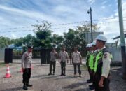 SAT BINMAS POLRES DOMPU BERIKAN PEMBINAAN DAN ARAHAN KEPADA SATPAM PT STM DI KECAMATAN HU’U