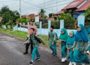 Polsek Utan Gelar Strong Point Pagi, Wujudkan Kelancaran Lalu Lintas di Kawasan Sekolah
