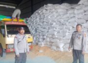 Polres Bima Kota Monitoring Gudang Jagung, Dukung Ketahanan Pangan Nasional