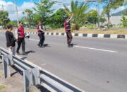 Gencarkan Patroli Preventif di Jalur BIL II, Polisi di Lombok Barat Sigap Evakuasi Pelajar Korban Kecelakaan