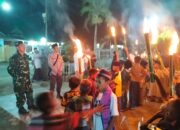 Bhabinkamtibmas Polsek Woha, Laksanakan Pengamanan Takbir Keliling Menyambut Idhul Adha 1447 Tingkat Desa Samili