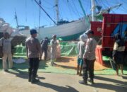 Polsek Kawasan Pelabuhan Laut Bima Laksanakan Patroli Rutin di Area Pelabuhan