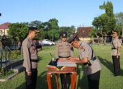 Kapolres Bima Kota Pimpin Sertijab Kabag SDM, Kasat Polairud, dan Kapolsek Rasanae Barat