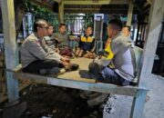 Sat Binmas Polres Bima Kota Sambangi dan Monitoring Pos Kamling di Kelurahan Jatibaru