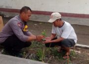 Bhabinkamtibmas Polsek Labuapi Kawal Swasembada Pangan Desa