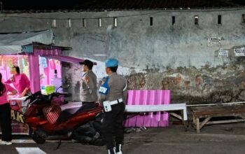 Tekan Kriminalitas, Polsek Labuapi Sisir Kawasan Rawan Malam Hari