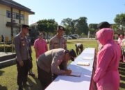 Personel Polres Bima Kota Teken Pakta Integritas, Siap Jaga Profesionalisme dan Disiplin