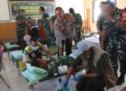 Semarak HUT Bhayangkara ke-80, Polres Bima Kota Laksanakan Bakti Kesehatan Donor Darah
